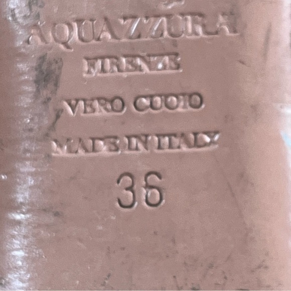 Aquazzura Black Pom Pom Slip-On Miles Flats Women’s Size 6 (36) - Picture 6 of 9